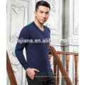 pull col V en cachemire pour hommes